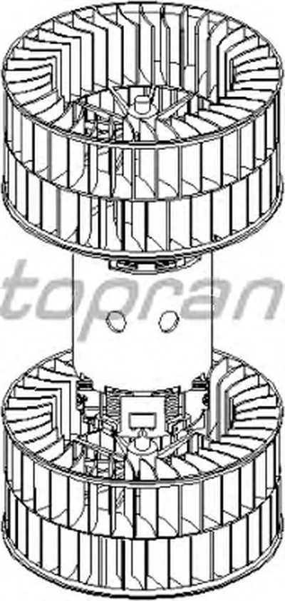 Электродвигатель, вентиляция салона TOPRAN купить