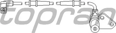 Датчик, частота вращения колеса TOPRAN купить