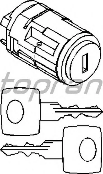 Замок, замок-выключатель TOPRAN купить