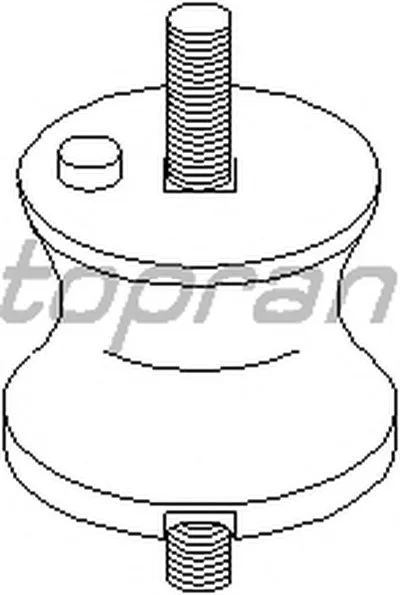 Подвеска, автоматическая коробка передач; Подвеска, ступенчатая коробка передач TOPRAN купить