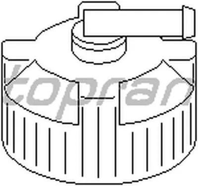 Крышка, резервуар охлаждающей жидкости TOPRAN купить