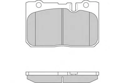 Комплект тормозных колодок, дисковый тормоз E.T.F. купить