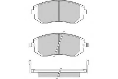Комплект тормозных колодок, дисковый тормоз E.T.F. купить