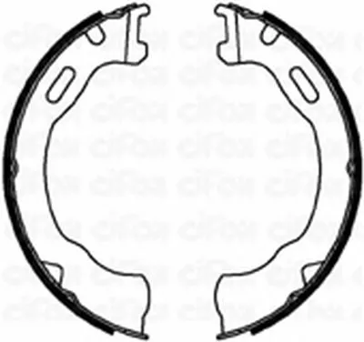 Комплект тормозных колодок, стояночная тормозная система CIFAM купить