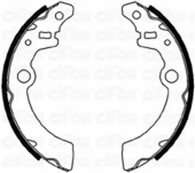 Комплект тормозных колодок CIFAM купить