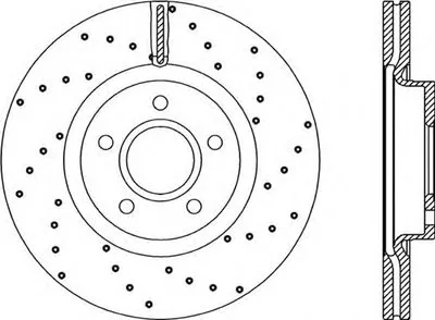Тормозной диск RADIANCE S OPEN PARTS купить