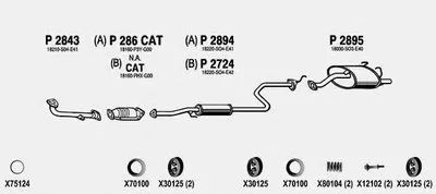 Система выпуска ОГ FENNO купить