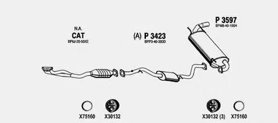 Система выпуска ОГ FENNO купить
