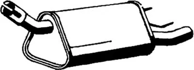 Глушитель выхлопных газов конечный ASMET купить