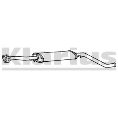 Средний глушитель выхлопных газов KLARIUS купить