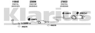Система выпуска ОГ KLARIUS купить