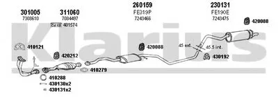 Система выпуска ОГ KLARIUS купить