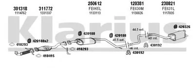 Система выпуска ОГ KLARIUS купить