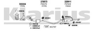 Система выпуска ОГ KLARIUS купить
