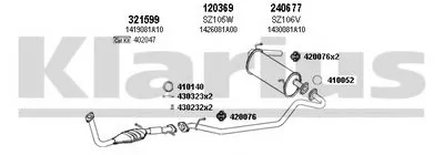 Система выпуска ОГ KLARIUS купить