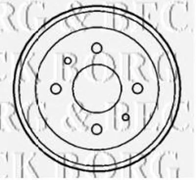 Тормозной диск BORG & BECK купить