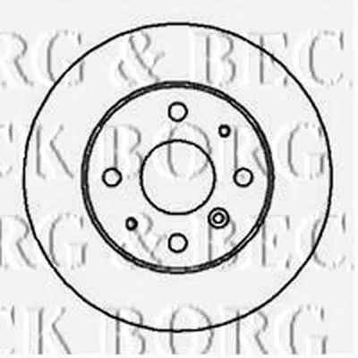 Тормозной диск BORG & BECK купить