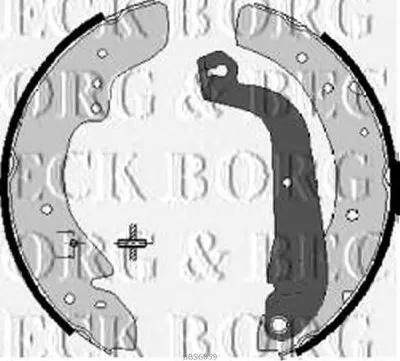 Комплект тормозных колодок BORG & BECK купить