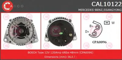 Генератор BRAND NEW SERIES CASCO купить