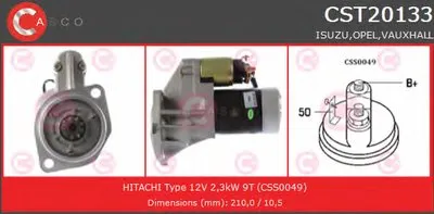 Стартер BRAND NEW SERIES CASCO купить