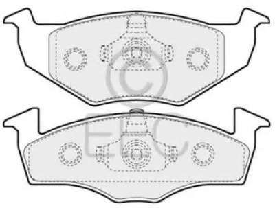 Комплект тормозных колодок, дисковый тормоз EEC купить