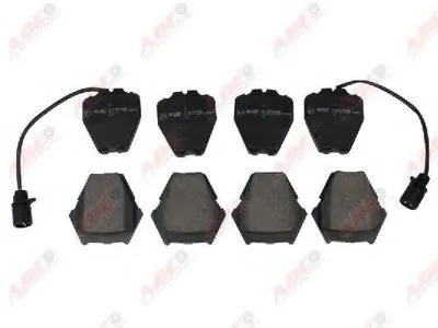 Комплект тормозных колодок, дисковый тормоз ABE купить