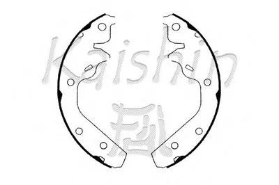 Комплект тормозных колодок KAISHIN купить