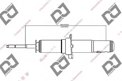 Амортизатор DJ PARTS купить