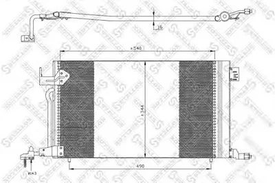 Конденсатор, кондиционер STELLOX купить