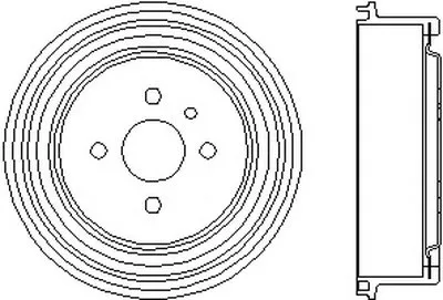 Тормозной барабан HELLA PAGID купить