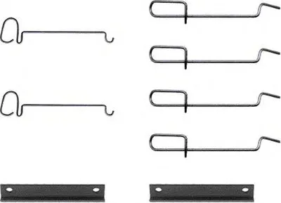 Комплектующие, колодки дискового тормоза HELLA PAGID купить