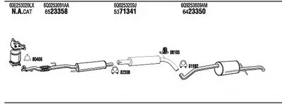 Система выпуска ОГ WALKER купить