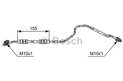 Тормозной шланг BOSCH купить