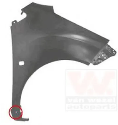 Крыло VAN WEZEL купить