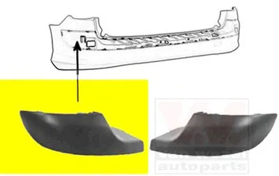 Облицовка, бампер VAN WEZEL купить