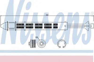 Осушитель, кондиционер NISSENS купить