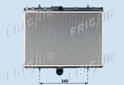 Радиатор, охлаждение двигателя FRIGAIR купить