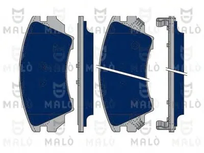 Комплект тормозных колодок, дисковый тормоз MALÒ купить