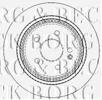 Тормозной диск BORG & BECK купить