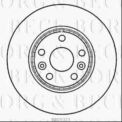 Тормозной диск BORG & BECK купить