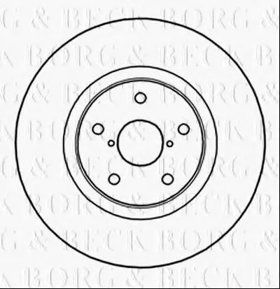 Тормозной диск BORG & BECK купить