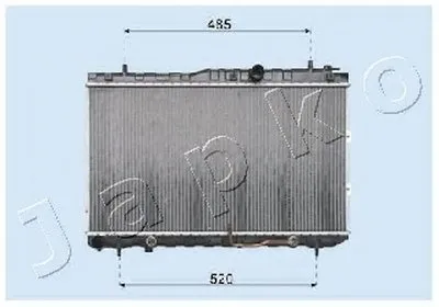 Радиатор, охлаждение двигателя JAPKO купить