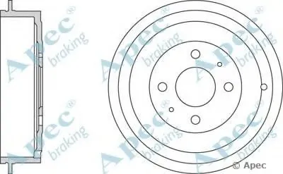 Тормозной барабан APEC braking купить
