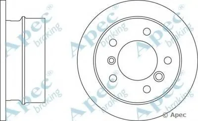 Тормозной диск APEC braking купить