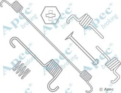 Комплектующие, тормозная колодка APEC braking купить