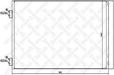 Конденсатор, кондиционер STELLOX купить