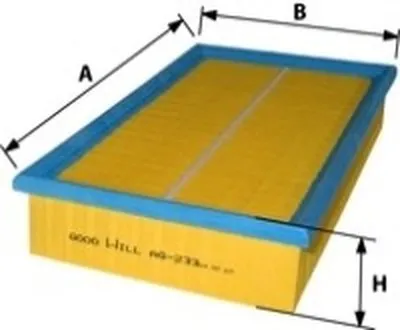 Воздушный фильтр Air Filter for VW Transporter, Multivan V GOODWILL купить