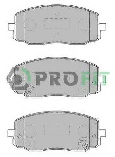 Комплект тормозных колодок, дисковый тормоз PROFIT купить