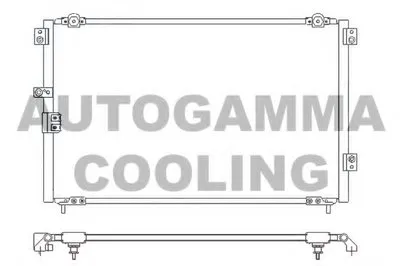 Конденсатор, кондиционер AUTOGAMMA купить
