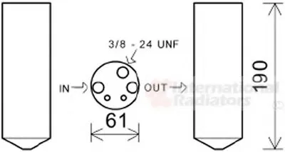 Осушитель, кондиционер VAN WEZEL купить